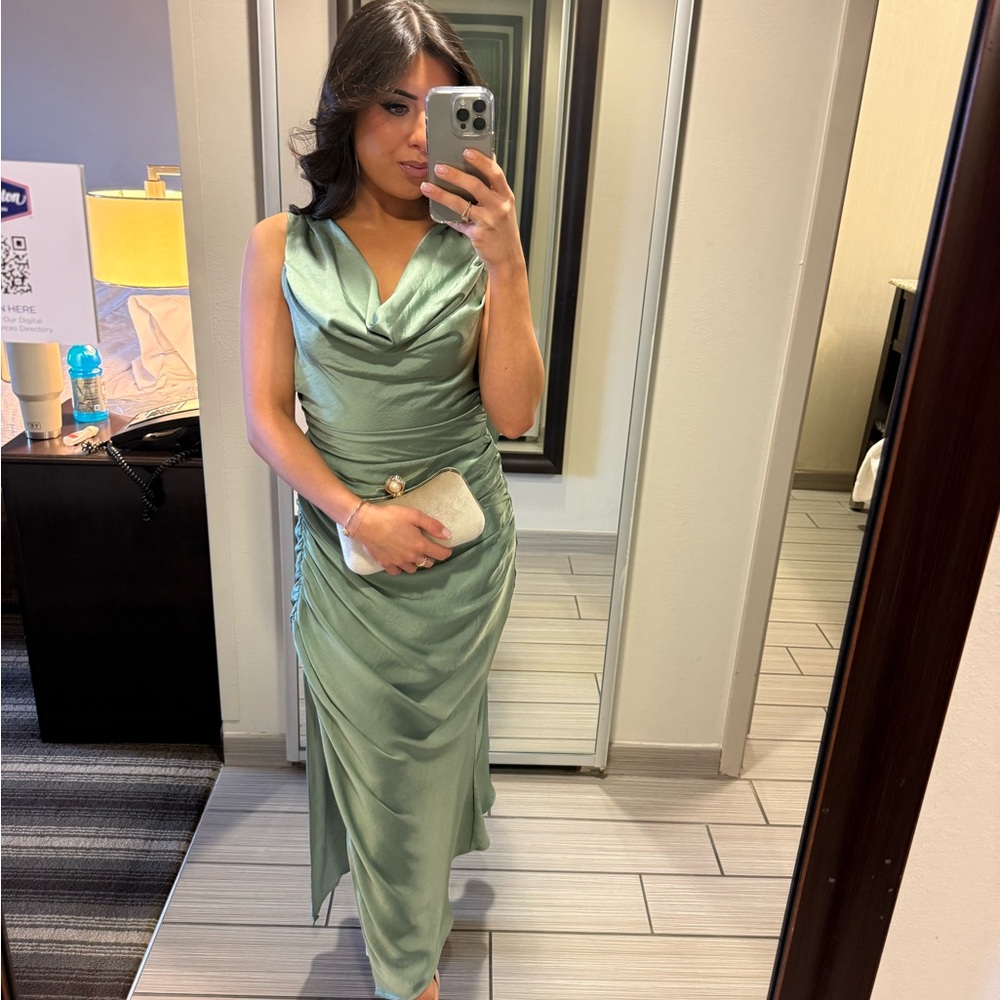 Abercrombie & Fitch Sage Maxi Dress